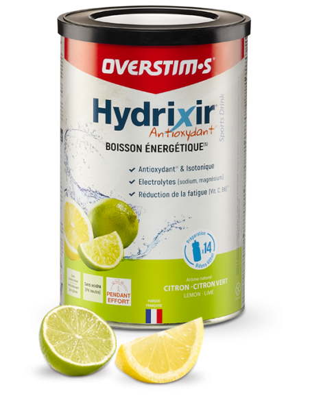 Hydrixir Antioxydant Overstim's 600g - Citron/Citron vert