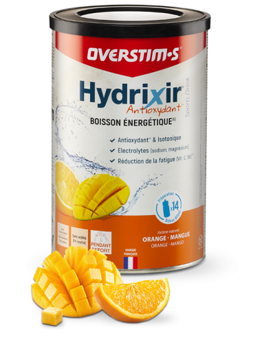 Hydrixir Antioxydant Overstim's 600g - Orange/Mangue