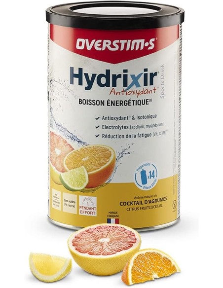 Hydrixir Antioxydant Overstim's 600g - Cocktail Agrumes
