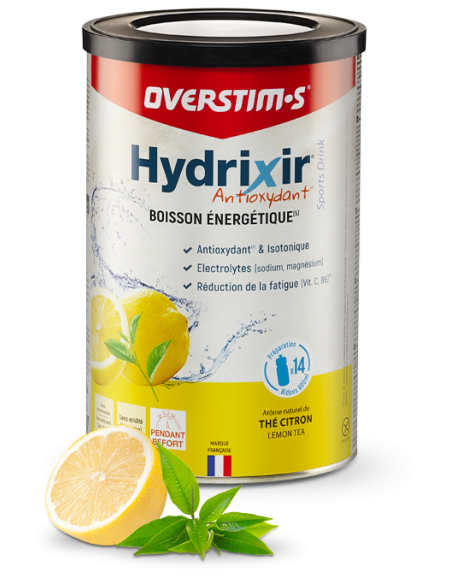 Hydrixir Antioxydant Overstim's 600g - Thé Citron