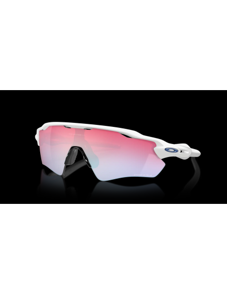 Oakley Radar EV Path Polished White / Prizm Snow Sapphire / Réf : OO9208-4738