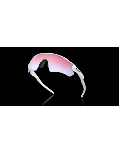 Oakley Radar EV Path Polished White / Prizm Snow Sapphire / Réf : OO9208-4738
