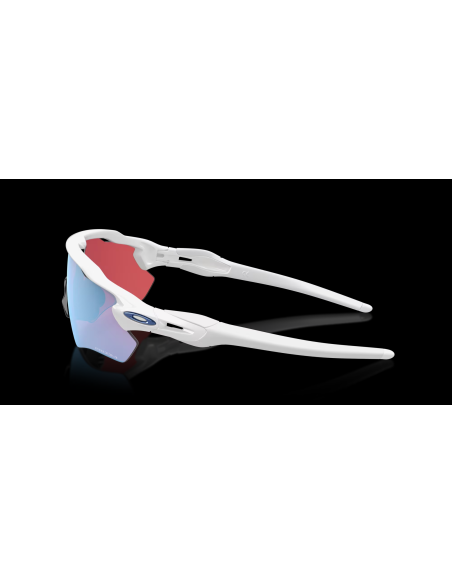 Oakley Radar EV Path Polished White / Prizm Snow Sapphire / Réf : OO9208-4738