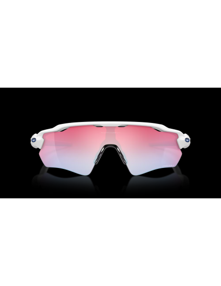 Oakley Radar EV Path Polished White / Prizm Snow Sapphire / Réf : OO9208-4738