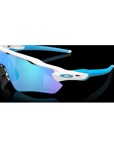 Oakley Radar EV Path Polished White / Prizm Sapphire / Réf : OO9208-5738