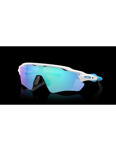Oakley Radar EV Path Polished White / Prizm Sapphire / Réf : OO9208-5738
