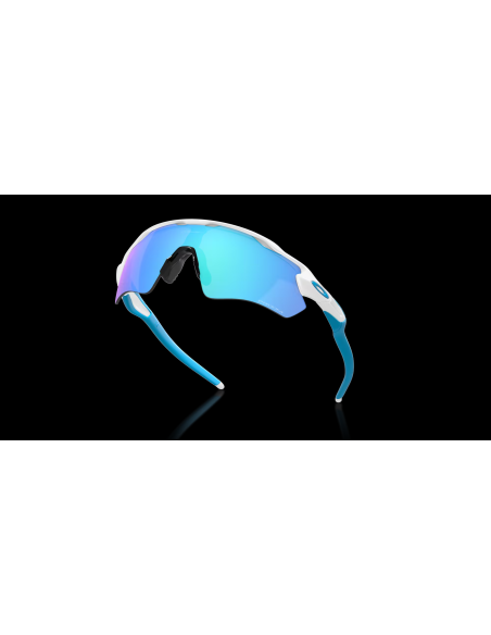 Oakley Radar EV Path Polished White / Prizm Sapphire / Réf : OO9208-5738