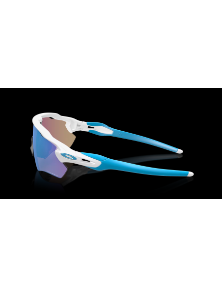 Oakley Radar EV Path Polished White / Prizm Sapphire / Réf : OO9208-5738
