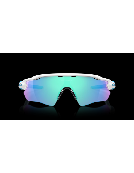 Oakley Radar EV Path Polished White / Prizm Sapphire / Réf : OO9208-5738